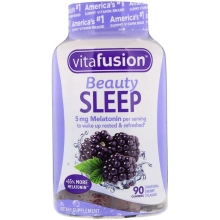 Kẹo dẻo hỗ trợ ngủ ngon Vitafusion Beauty Sleep Mỹ