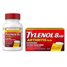 Viên uống giảm đau hạ sốt Tylenol 8Hr Arthritis Pain 225 viên 650mg của Mỹ