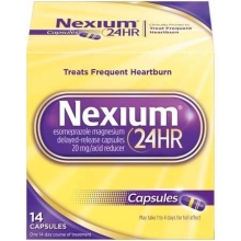 NEXIUM 24HR - TPCN Giúp Hỗ Trợ Điều Trị Bệnh Viêm Loét Dạ Dày Hành Tá Tràng, 14 Viên