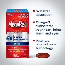 Viên uống Schiff Megared Advanced 6x Better Absorption - 80 viên