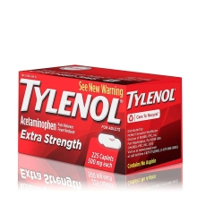 Viên uống giảm đau hạ sốt Tylenol Extra Strength 500mg 100 viên
