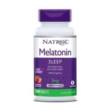 Viên ngậm giúp ngủ ngon Natrol Melatonin Sleep 5mg