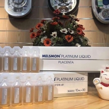 Nhau thai ngựa Melsmon Platinum Liquid Placenta 30 ống