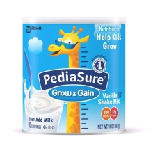 Sữa Pediasure Shake Mix Hương Vanilla Dành Cho Trẻ Biếng Ăn - 397g của Mỹ