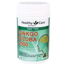 Viên bổ não Healthy Care Ginkgo Biloba 2000mg 100 viên