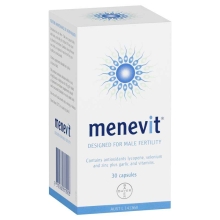 Viên uống hỗ trợ sinh sản dành cho nam giới Menevit 30 viên của Úc