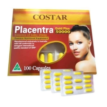 Viên uống Nhau thai cừu Costar Placentra Gold Plus của Úc loại 50000mg