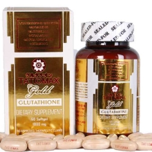 Viên uống trắng da Tatiomax Gold Glutathione hộp 60 viên