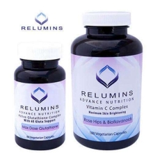 Viên uống trắng da Relumins Vitamin C Complex 180 viên của Mỹ