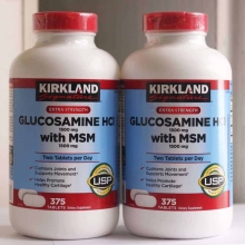 VIÊN UỐNG BỔ KHỚP CỦA MỸ KIRKLAND SIGNATURE™ GLUCOSAMINE HCL & MSM 375V- 1500MG CỦA MỸ