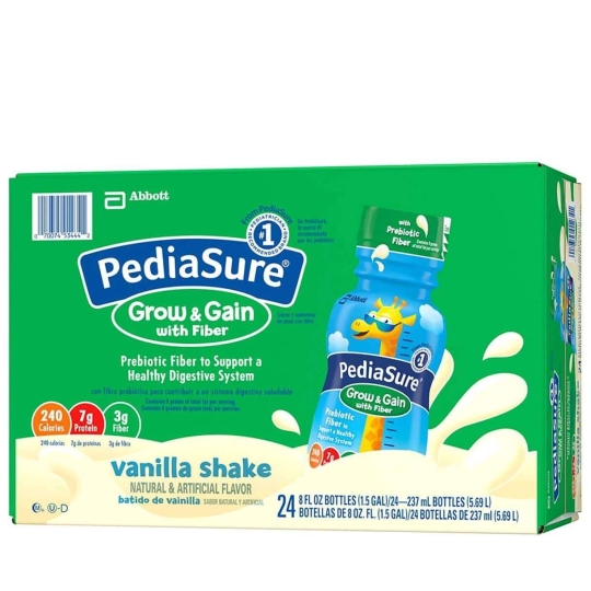Sữa Pediasure with Fiber Hương Vanilla - 237ml Của Mỹ