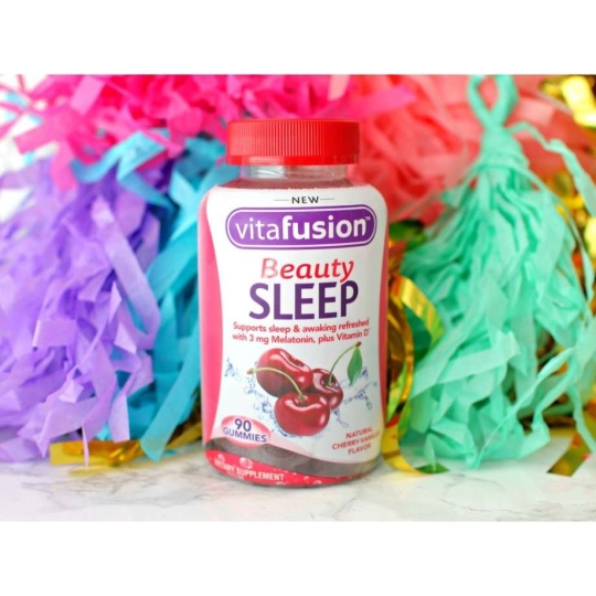 Kẹo dẻo hỗ trợ ngủ ngon Vitafusion Beauty Sleep