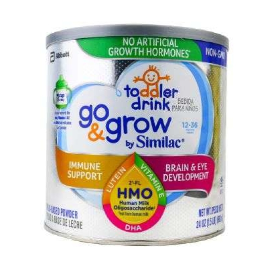 Sữa bột Similac Go & Grow NON-GMO Milk-Based Toddler Drink Powder With 2'-FL HMO 680g của Mỹ